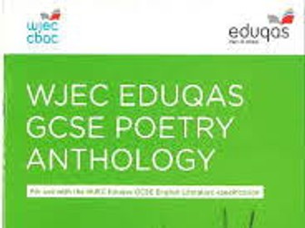 Eduqas Anthology Poem Grid