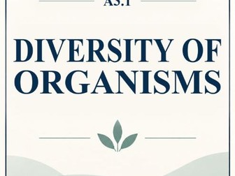 IB Biology HL A3.1 Diversity Of Organisms MCQ Practice