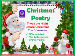 'Twas The Night Before Christmas' Poetry Lessons KS2 | Teaching Resources