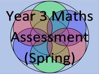 Year 3 Maths Assessment and Tracking (SPRING)