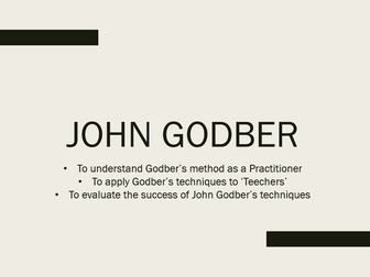 John Godber Lesson Powerpoint