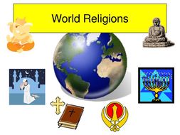 Entire world religion series of lessons for Year 7 and 8 RE.