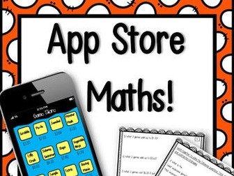 App Store Maths Activity! - NO PREP & SUPER ENGAGING LESSON