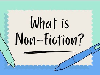 Introduction to Non-Fiction