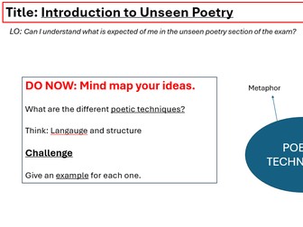 Introduction to Unseen Poetry: The Mirror