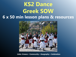 KS2 Dance - Greek SOW – 6x50min lesson plans and resources