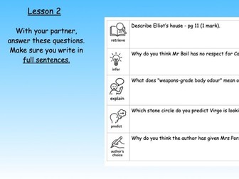 Who Let the Gods Out (5 week guided reading unit)
