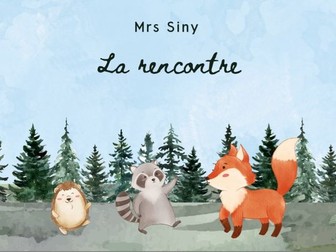 Short story for French  greetings