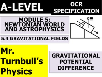 Gravitational Field Difference (OCR A-Level Physics)