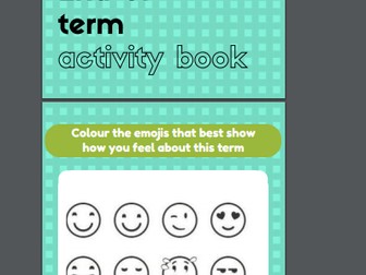 End of Term Activity Sheets Booklet