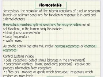 Aqa Combined Science higher- Biology paper two