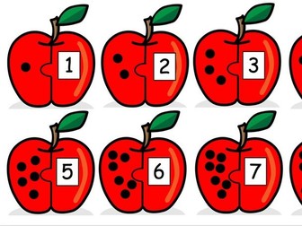 Apple Jigsaw Puzzles for Counting and Matching- SEN/ASN Maths Resources