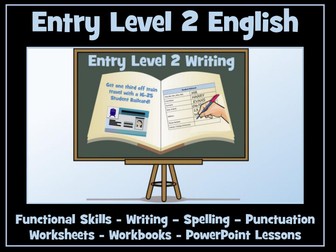 Entry Level 2 Functional Skills English - Writing Bundle