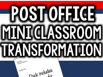 Post Office Weighing Classroom Transformation – Hands-On Maths Activity