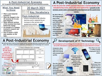 A Post-Industrial Economy