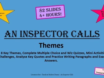 An Inspector Calls THEMES PPT 82 SLIDES