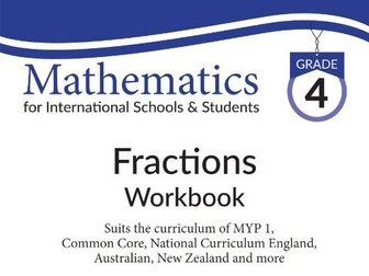 Grade 4 Fractions Worksheets and Workbook | BeeOne