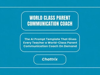 World Class Parent Communication Coach