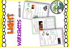 Light - worksheets | Teaching Resources