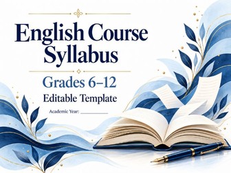 English Course Syllabus