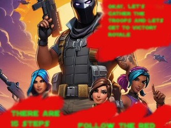 Fortnite-Inspired KS2 KS3 Maths Assessment for Accessible Needs