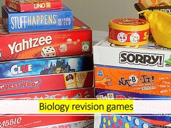 BIOLOGY REVISION GAMES GCSE