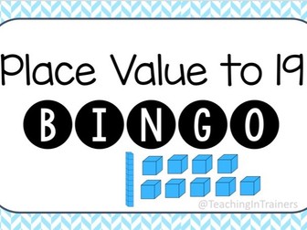 Place value within 19 Bingo
