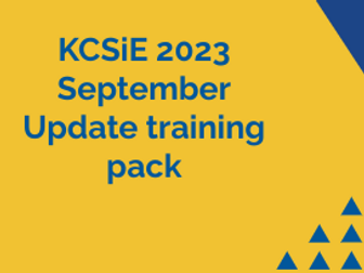 Keeping Children Safe in Education 2023 Training Pack