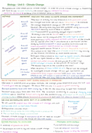 EDEXCEL A LEVEL BIOLOGY UNIT 5 STUDENT NOTES (Salters-Nuffield) | Teaching Resources