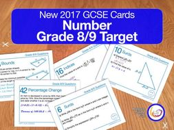 Number - New 9-1 GCSE Maths Grade 8/9 target