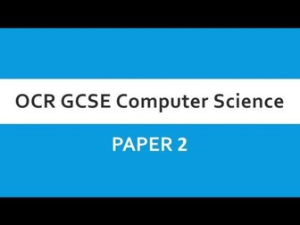 GCSE Revision - Programming Unit