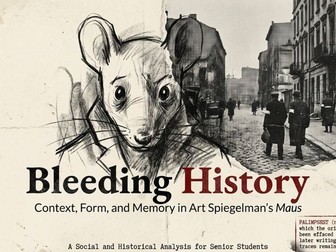 Maus Teaching Unit | Graphic Novel | Senior English and Literature