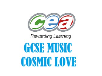 CCEA GCSE Music Cosmic Love Worksheet/Homework Activity