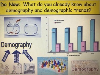 Year 13 Sociology Family Revision - Demography