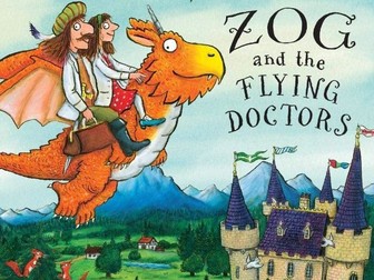 Zog the flying doctor Literacy plan