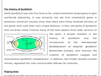 Differentiated Quidditch Explanation Text