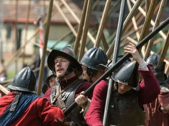 How was the English Civil War fought (including women at war)