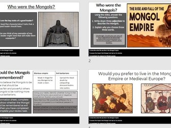Who were the Mongols?