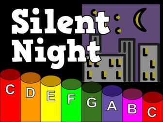 Silent Night - Boomwhacker Play Along Video and Sheet Music