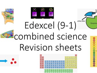 NEW GCSE 9-1 EDEXCEL REVISION MAPS CB1, CB2, CC8, CC13-15