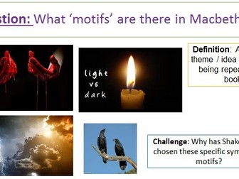 Motifs and symbols in Macbeth