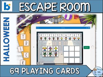 Halloween Escape Room Boom Cards™