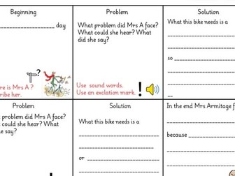 Mrs Armitage storyboard