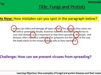 Fungal and Protist Disease