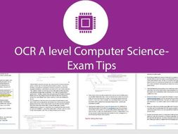 Ocr a level computer science programming project guidance picture