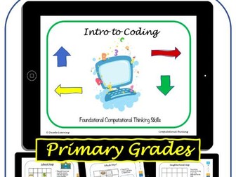 Learn to Code Primary Grades Unit  Digital Resource