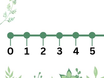 Neutral 0-20 Number Line