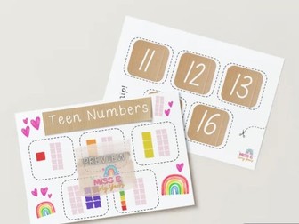 Teen Number Match