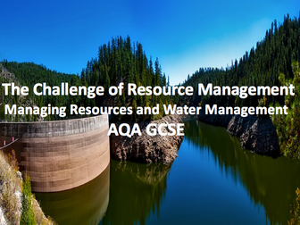 The Challenge of Resource Management - Resource and Water Management