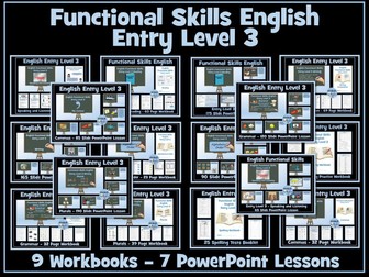 English Functional Skills Entry Level 3 Bundle